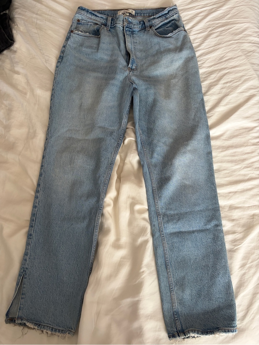 Abercrombie & Fitch Ultra High Rise The 90s Straight - Curve Love - size 12/31R
